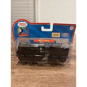 Thomas & Friends Wooden Railway Neville + Tender (Learning Curve 2006) - NIB